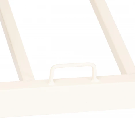 Кровать Tetchair Federica (Дерево гевея,Металл/Белый) 20109