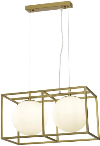 Подвесной светильник iLamp Golden P2484-2 GD (220V, на тросе, шар)