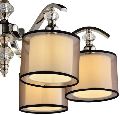 Потолочная люстра Lumien Hall Испика LH1052/6C-NK-CL