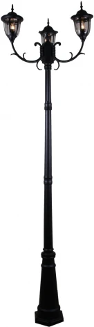 Наземный фонарь Reluce 00867-0.7-003SL 2.2M BK (220V, фонарь)