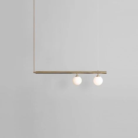 Подвесной светильник Barra L88 Gold ImperiumLoft Barra01 (204153-26) (220V, на тросе, шар)