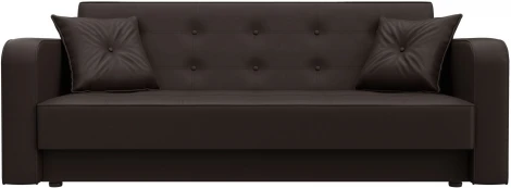 Диван-книжка Тур (Коричневый/Экокожа) Лига Диванов арт.121788