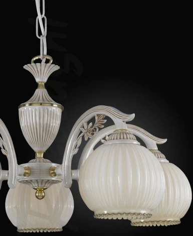 Подвесная люстра Reccagni Angelo L 9670/5 (220V, на цепи, шарики)