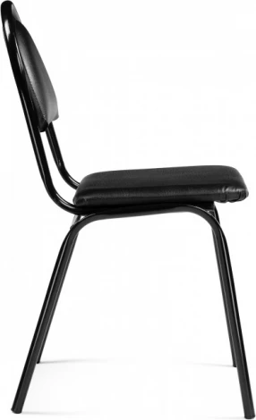 Стул на металлокаркасе Гумер (Гумер черный / черный глянец) Woodville арт.587876