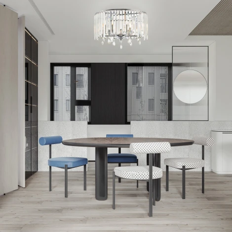 Потолочная люстра хрустальная на штанге Arte Milano Sorrento-2509 372509/6/500 CR (220V)