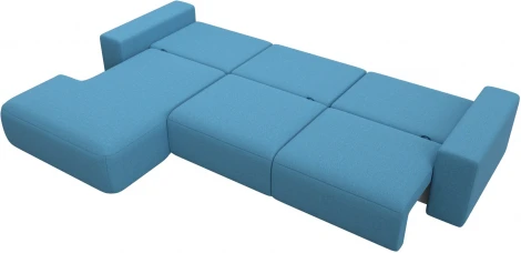 Диван угловой Лига-036 НПБ Классик Лонг левый угол Лига Диванов (Рогожка) арт.125463L