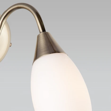 Бра Eurosvet Ginevra 30280/1 античная бронза (220V, выключатель)