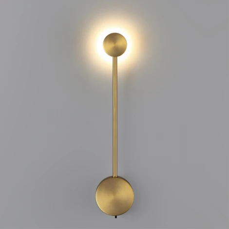 Настенный светильник Odeon Light Satellite 7009/5WL античная бронза/металл/акрил LED 3000/4000K тумблер на корп. 5W 220V