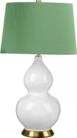 Настольная лампа Elstead ISLA-AB-TL-GREEN (220V)