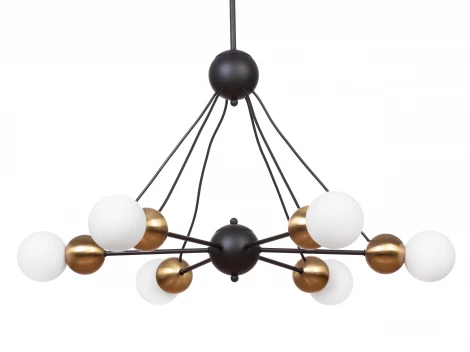 Подвесная люстра MyFar Paulo MR2150-6P (220V, на проводе, шарики)