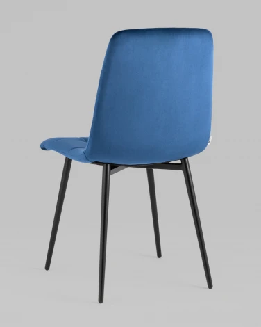 Стул Stool Group Одди велюр синий УТ000035236