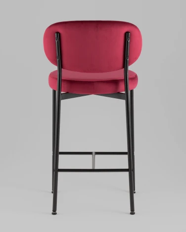 Стул полубарный Бриф VD велюр винный Stool Group УТ000042505