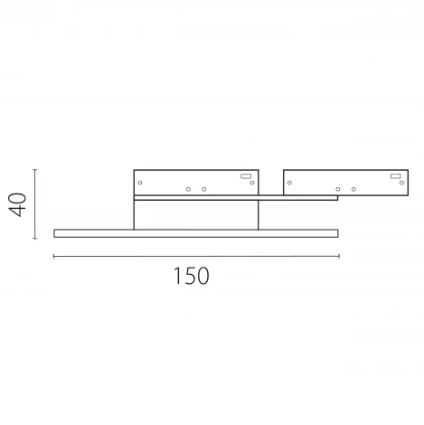 Трековый светильник низковольтный светодиодный Lightstar Linea 236137 отраженного света 24V 5W 3000K черный