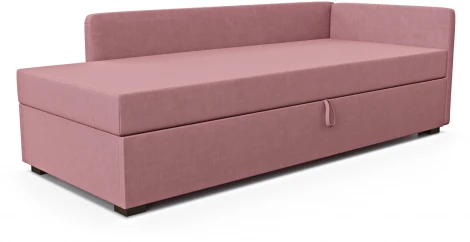 Диван-кровать Arsko Велес Угол правый велюр коралловый