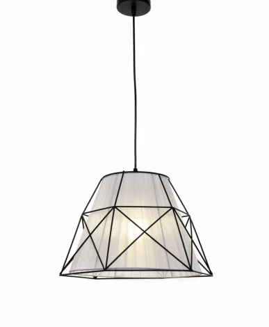 Подвесной светильник Lumina Deco Boneti LDP 8002 BK+WT