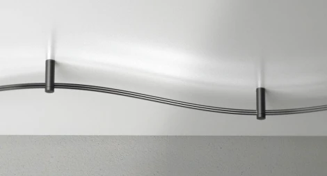 Гибкий шинопровод 4м Italline IT010-4010 black (48V)