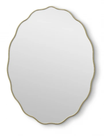 Fancy Oval Gold Зеркало в тонкой раме Smal Art-Zerkalo SM193GL 13832