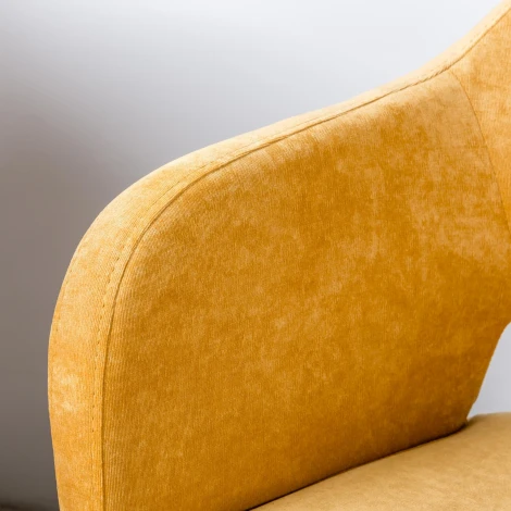 Кресло R-Home Oscar Жёлт/Чёрный