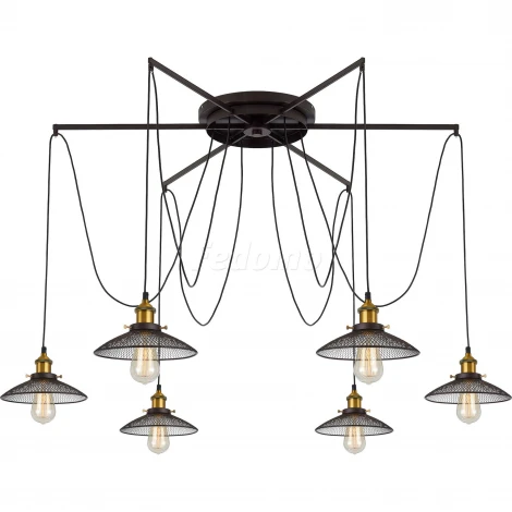 Подвесной светильник Citilux Эдисон CL451261 (220V, на проводе, паук)