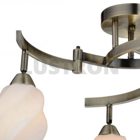 Потолочная люстра IDLamp Angelica 869/3PF-Oldbronze