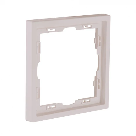 Рамка 1-постовая кашемир матовый Kollinger Eclipse EC1CM