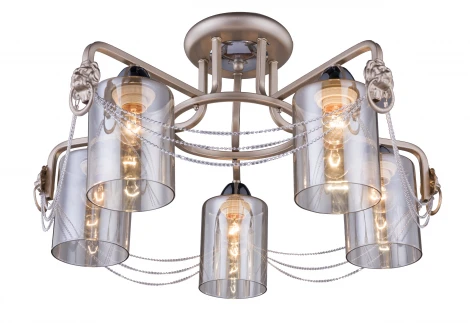 Потолочная люстра J-Light Lion 1425/5C