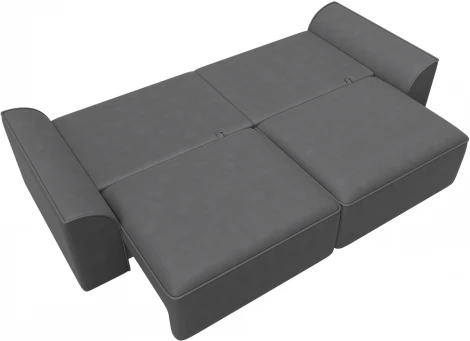 Диван прямой Лига-048 НПБ Лига Диванов (Замша) арт.128237