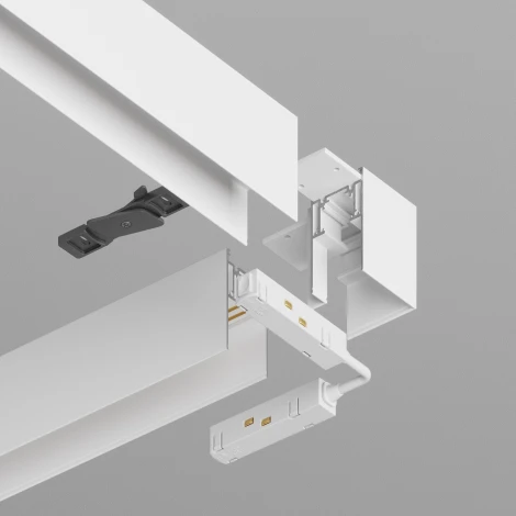 Коннектор угловой Gravity накладной белый (магнитный) Maytoni Technical TRX010CL-21W