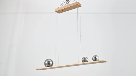Подвесной светильник Favourite Bilico 4549-3P (LED, 220V, на тросе, шарики)