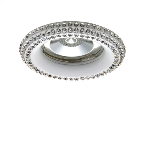 Встраиваемый точечный светильник Lightstar Miriade 011996 (220V, хрусталь)