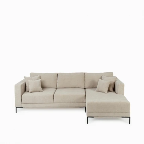 Угловой диван Newton правосторонний 288 Cosmo RED 423716