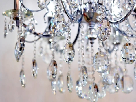 Подвесная люстра хрустальная Lumina Deco Daniella LDP 9123-10