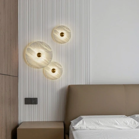 Настенный светильник Fluorite Fluorite FL1027-1W (LED, 220V, круглые)