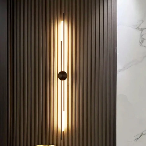 Настенный светильник Tinus H83 Black Imperiumloft Tinus01 (230903-23) (LED)