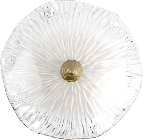 Настенный светильник Loft It Bloom 10352W/A AB (220V, выключатель, цветы)