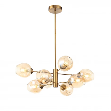 Потолочная люстра на штанге ST Luce Fovia SL1500.203.08 (220V, молекулы)