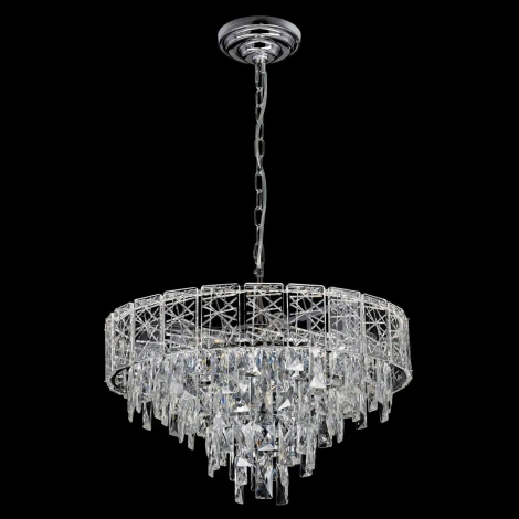 Подвесная люстра Citilux Sagrada CL317251 (220V, хрусталь, на цепи)