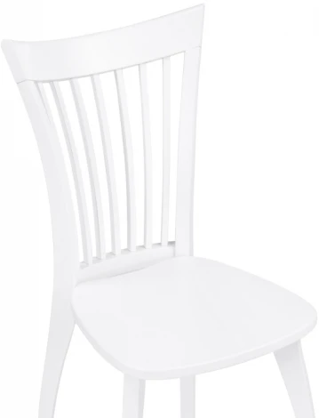 Деревянный стул Woodville Лидиос Лайт белый 515980