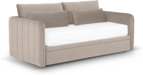 Кушетка Vicari ОГОГО (арт.815003), (Ткань/Светло-серый)