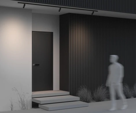 Уличный трековый светильник низковольтный LED 15W 48V Maytoni Focus Led O-TR02-1-S-15WB3K