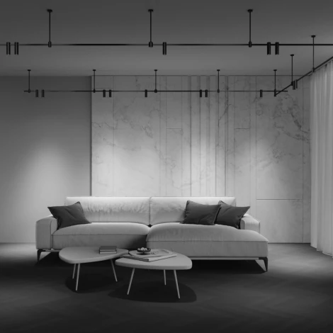 Трековый светильник магнитный 24V 5W Maytoni Focus Led TR143-1-5W3K-W-B (круглые)