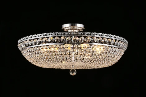 Потолочная люстра на штанге хрустальная Wiga APL.758.07.12