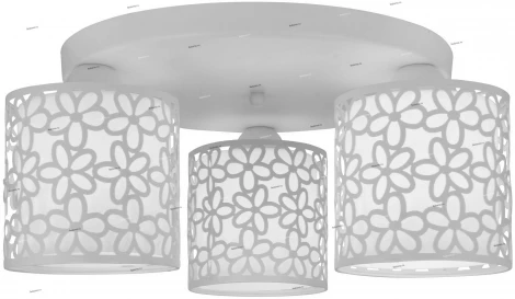 Потолочная люстра Arte Lamp Traforato A8349PL-3WH