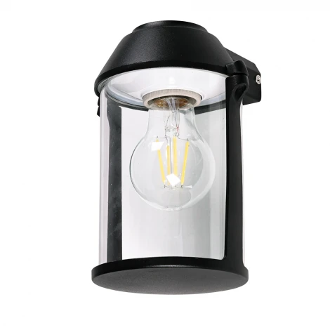 Настенный уличный светильник Arte Lamp A8306AL-1BK (220V, круглые, IP65)