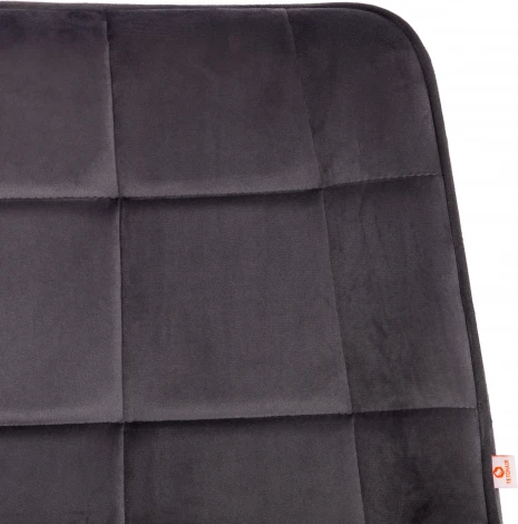 Стул ABRUZZO ( mod. 8060 ) / 1 шт. в упаковке (Металл,Вельвет /Серый)