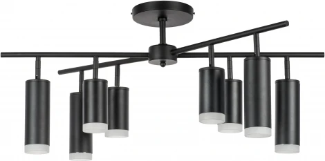 Люстра потолочная на штанге Rullo LR7283748740 (571728+214437-4+214487-4+202430-8) (220V, круглые)