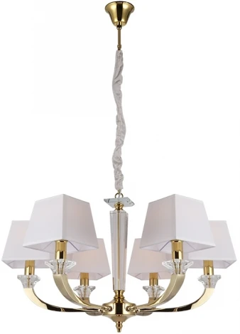 Подвесная люстра Newport 11400 11406/C gold (220V, на цепи)