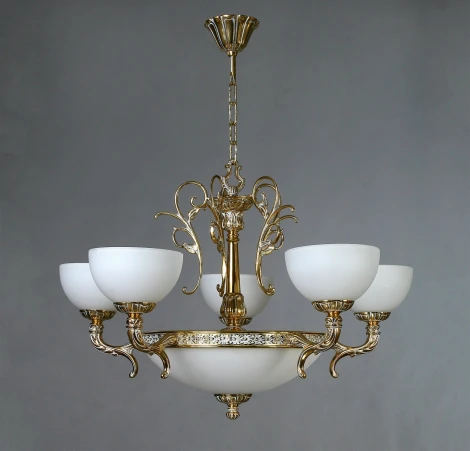 Подвесная люстра Ambiente by Brizzi Toledo 02155/5 WP (220V, на цепи)