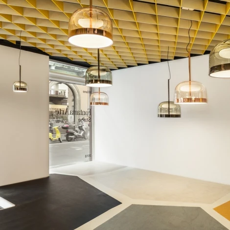 Подвесной светильник Noten S Серый ImperiumLoft Noten01 (178234-26) (LED, 220V, на тросе)