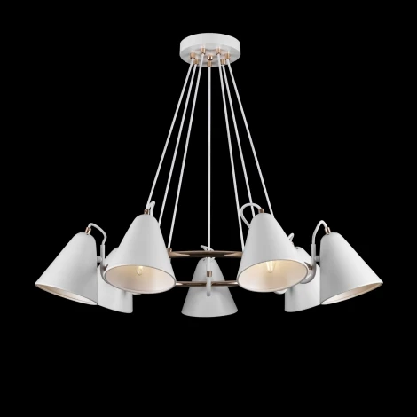 Подвесная люстра Freya Falke FR8001PL-07WG (220V, на тросе)